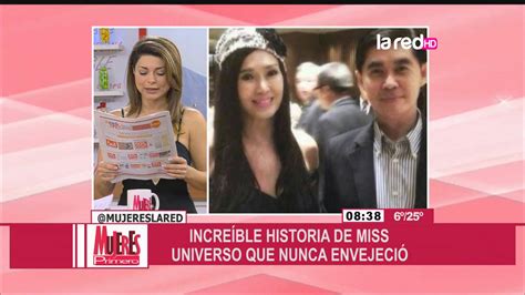 La Increíble Historia De La Miss Universo Que No Envejece