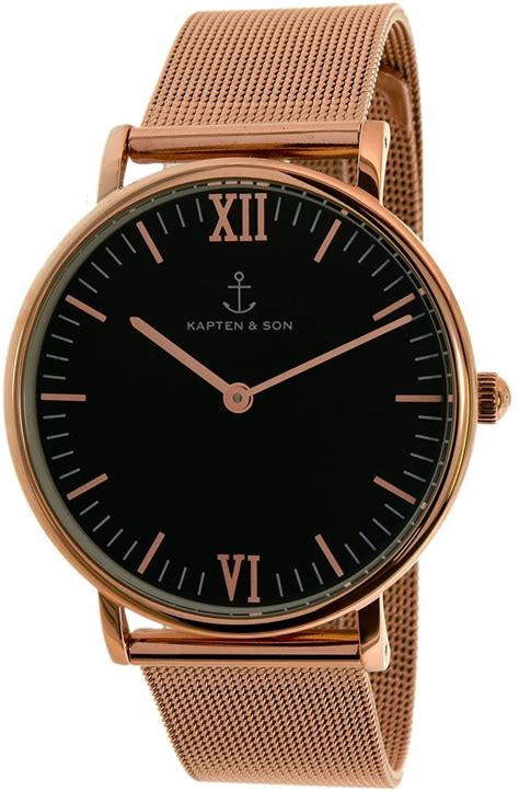 kapten and son dress watch for women analog stainless