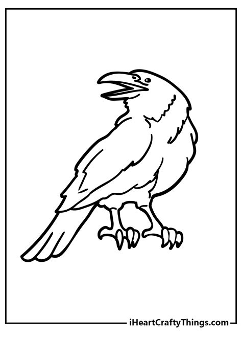 ravens coloring page marneymeerab