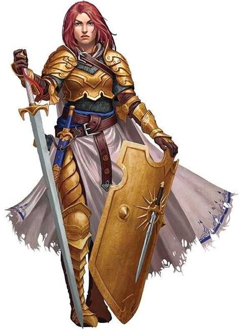 Dungeons And Dragons Aasimar Inspirational Female
