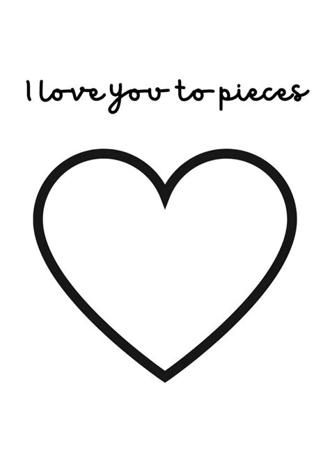 love   pieces  printable  valentines day love