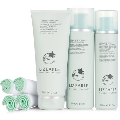 liz earle cleanse and polish the foundation of fabulous skin trio qvc uk