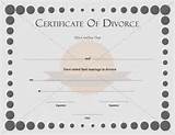 Pictures of Divorce Papers Template Free