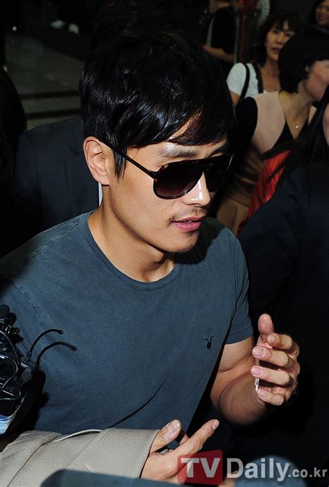 Lee Byung Hun Arriving At Gimhae Airport In Busan For Biff 2012