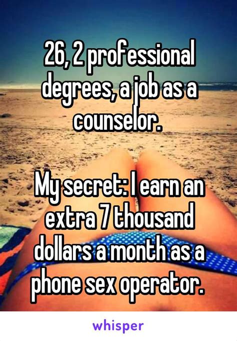 26 eye opening confessions from naughty phone operators