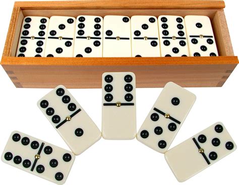 amazoncom dominoes set  piece double  ivory domino tiles set classic numbers table game