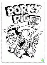 Coloring Pig Porky Pages Dinokids Printable sketch template