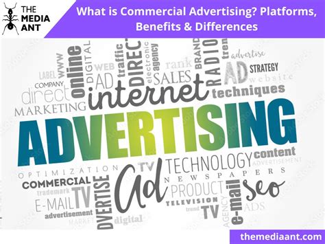 commercial advertising platforms benefits differences