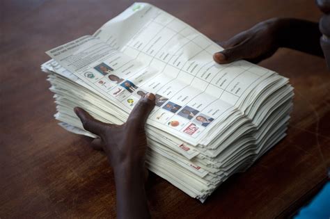 batch  ballot papers arrive   ballot printing saga