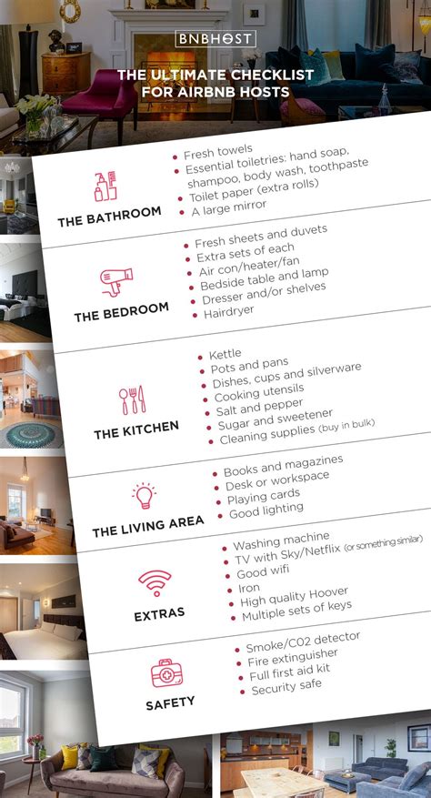 ultimate airbnb host checklist   property bnb host