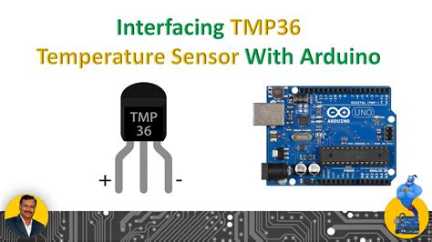 interfacing tmp temperature sensor  arduino youtube