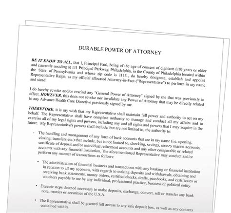 power  attorney formslaw