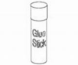 Glue Stick Coloring Pages Search School sketch template