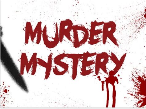 murder mystery pack teaching resources
