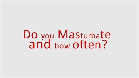 How Do You Masturbation Telegraph