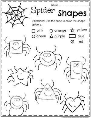 preschool coloring halloween  coloring pages