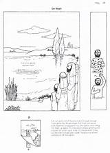 Naaman Leprosy Healed Activities Conquismania Slits Recortar sketch template