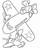 Coloring Pages Kids Airplane Printable Kid Airplanes Color Sheets Drawing Planes Old Print Toddler Book Things Jet Cessna Fighter Getdrawings sketch template