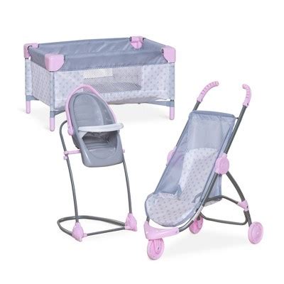 perfectly cute deluxe nursery baby doll playset target
