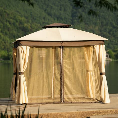 pop  gazebo tent instant  mosquito netting outdoor gazebo canopy shelter   square