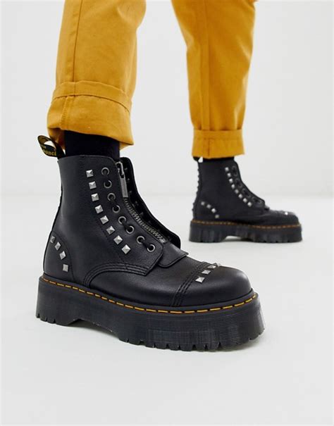 dr martens sinclair studded boots asos