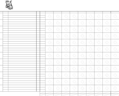 printable baseball score sheets