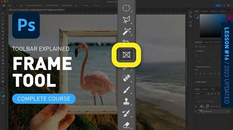 Frame Tool Toolbar Explained And Demonstrated [photoshop Tutorial For