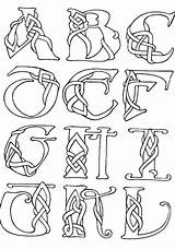 Celtic Letters Alphabet Letter Symbols Designs Knot Printable Irish Patterns Knots Clipart Bubble Lettering Border Collection Numbers Tattoo Symbol Bing sketch template