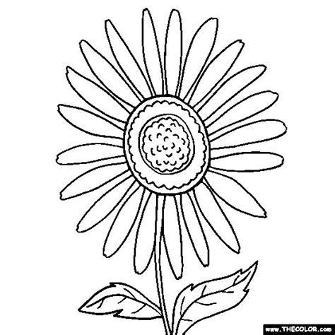 sunflower coloring page sunflower coloring sunflower coloring pages