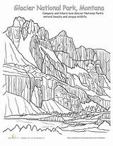 Parks Pages Worksheets Worksheet Arches Sheets Everglades Yosemite Designlooter Introduce Hiked Acadia Carlsbad Caverns sketch template