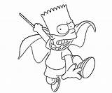 Simpsons Characters Coloring Printable Simpson Sesame Street Pages Bartman Library Clipart Character sketch template