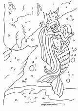 Colorare Disegni Mare Sirena Sirene Bambini Mammafelice Sirenetta Delle Vitalcom sketch template