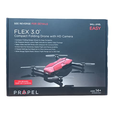 flex  compact folding drone  hd camera walmartcom