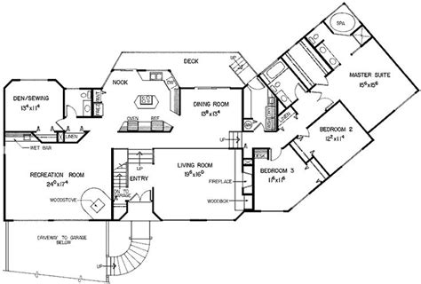 image detail   bedroom split level hwbdo split level house plan