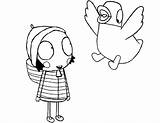 Duck Sarah Coloring Pages Via sketch template