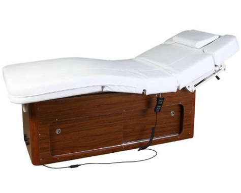 comfortable wood electric massage table facial bed spa
