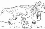 Indominus Dinossauro Rex Rex1 Dinossauros Spinosaurus sketch template