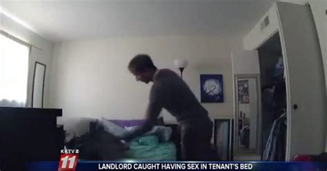 Landlord Caught Having Sex In Tenant S Bed While He Was At