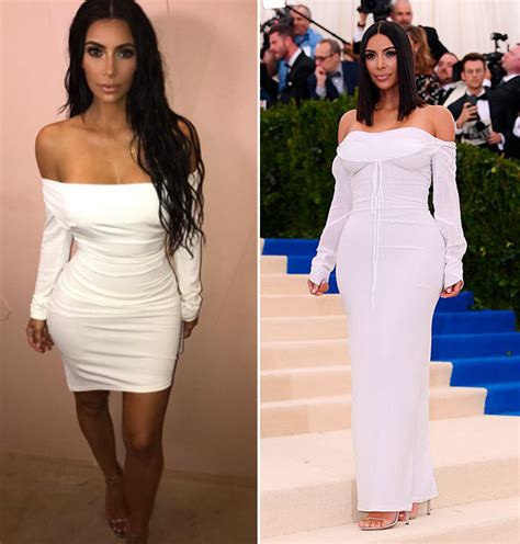kim kardashian s dress for kkw beauty launch — sexy off the shoulder mini hollywoodlife