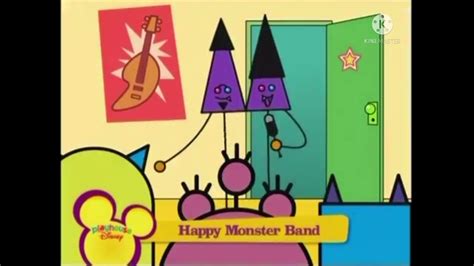 playhouse disney screen bug happy monster band  youtube