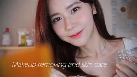Asmr Sub 눈만 감으면 클렌징부터 스킨케어까지 수면케어샵💆🏼‍♀️ Makeup Removing And Skin Care