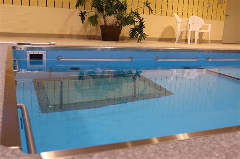 aquatic therapy pool  locker rooms   life