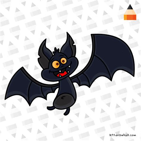 draw bat  halloween