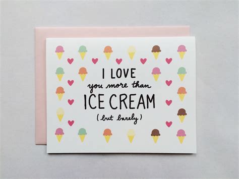 I Love You More Than Ice Cream