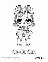 Go Lol Gurl Coloring Lotta Pages Color sketch template
