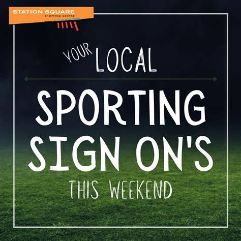 local sporting club sign ons station square shopping centre