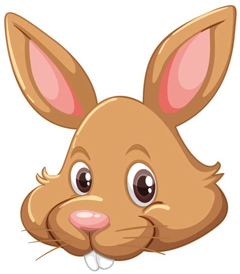 bunny face  vector art   downloads
