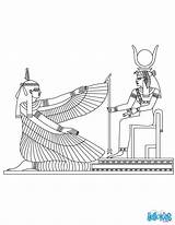 Isis Egipto Egipcios Dioses Hellokids Gods Deities Tutankhamon Jedessine Deidades Blanca Escueladeblanca Meglio Egypte Egipcio Colorier sketch template