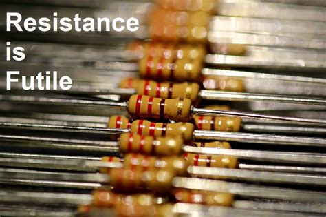 difference   resistor  resistance electronic guidebook