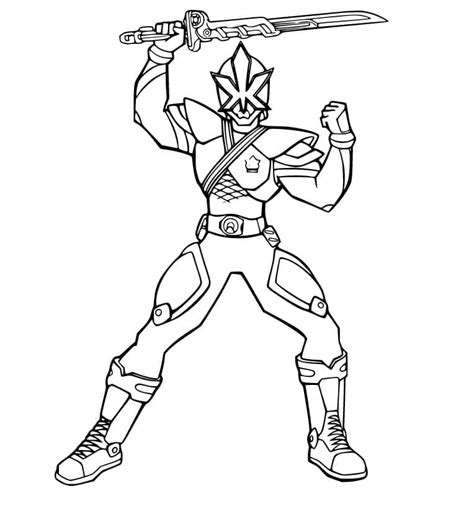 power rangers samurai coloring pages  print  coloring pages
